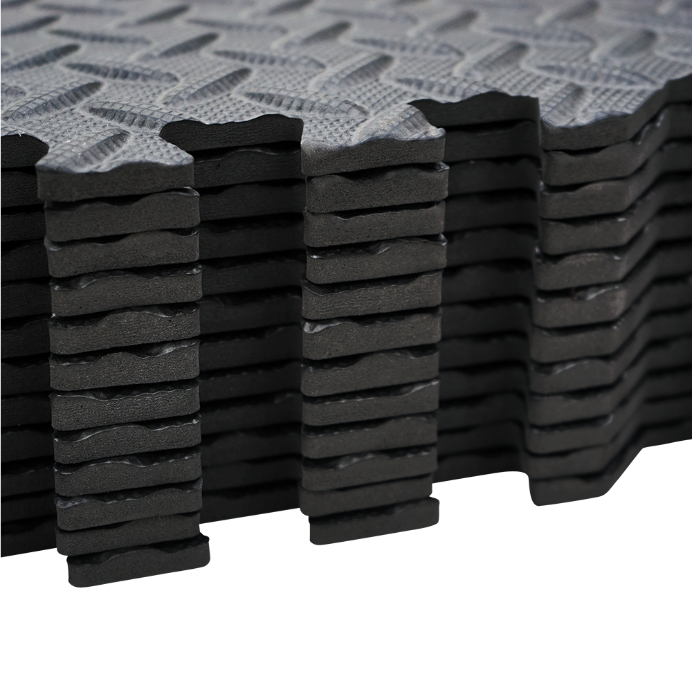 Mega Premium Gym Mat Set - 18 pieces