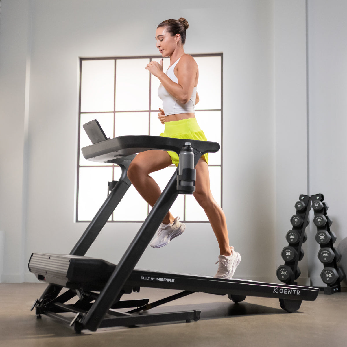 Centr Runr Folding Treadmill