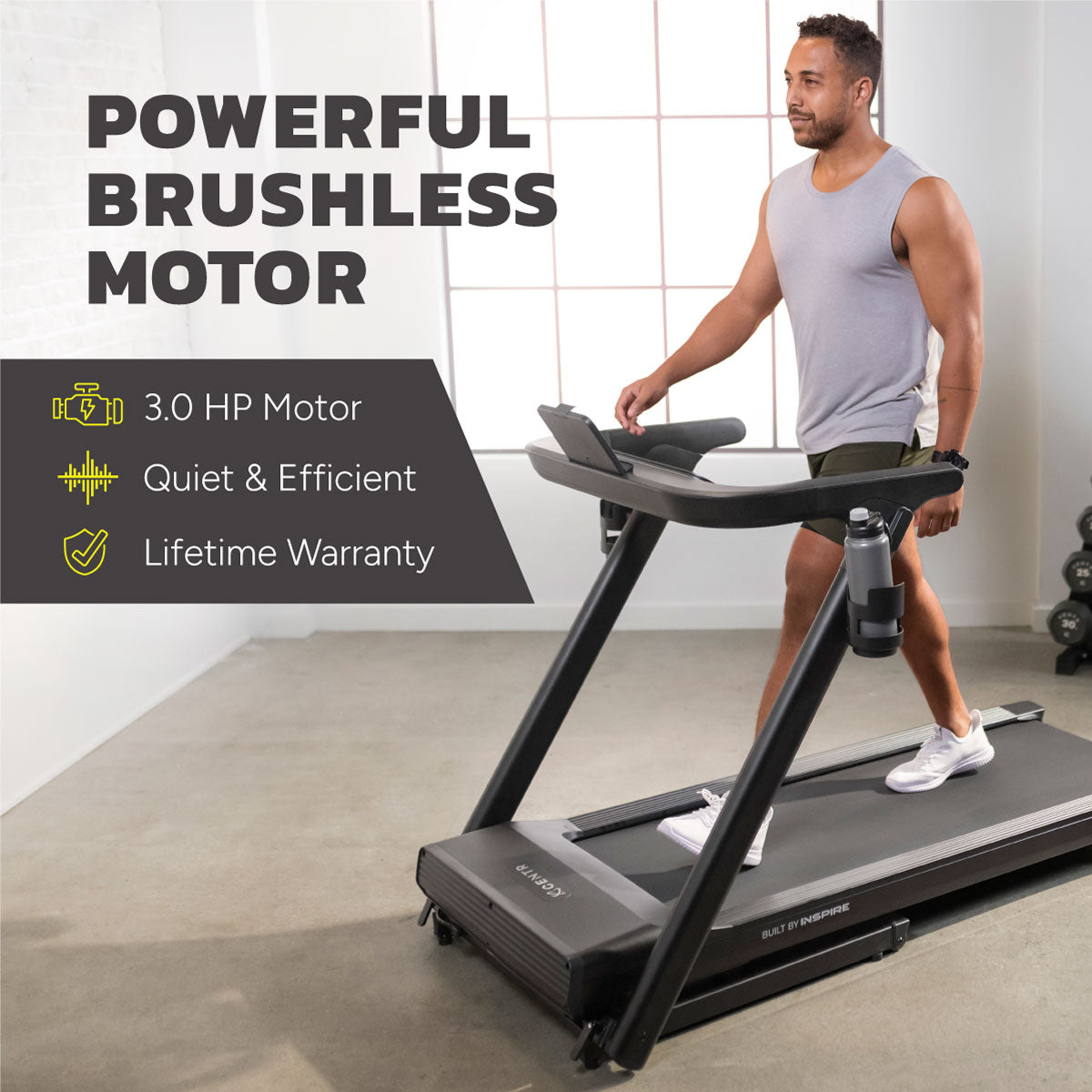 Centr Runr Folding Treadmill