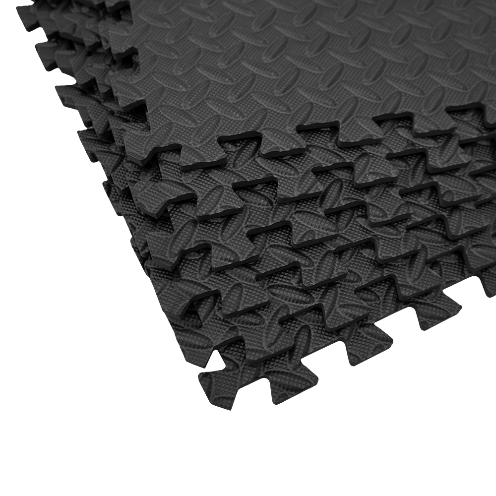 Mega Premium Gym Mat Set - 18 pieces
