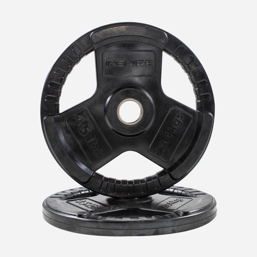 160 LB (10lbs - 45lbs) Rubber Olympic Weight Plate Add-On
