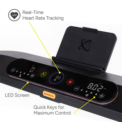 Centr Runr Folding Treadmill