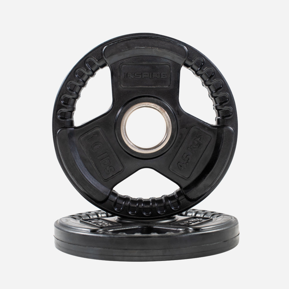 160 LB (10lbs - 45lbs) Rubber Olympic Weight Plate Add-On