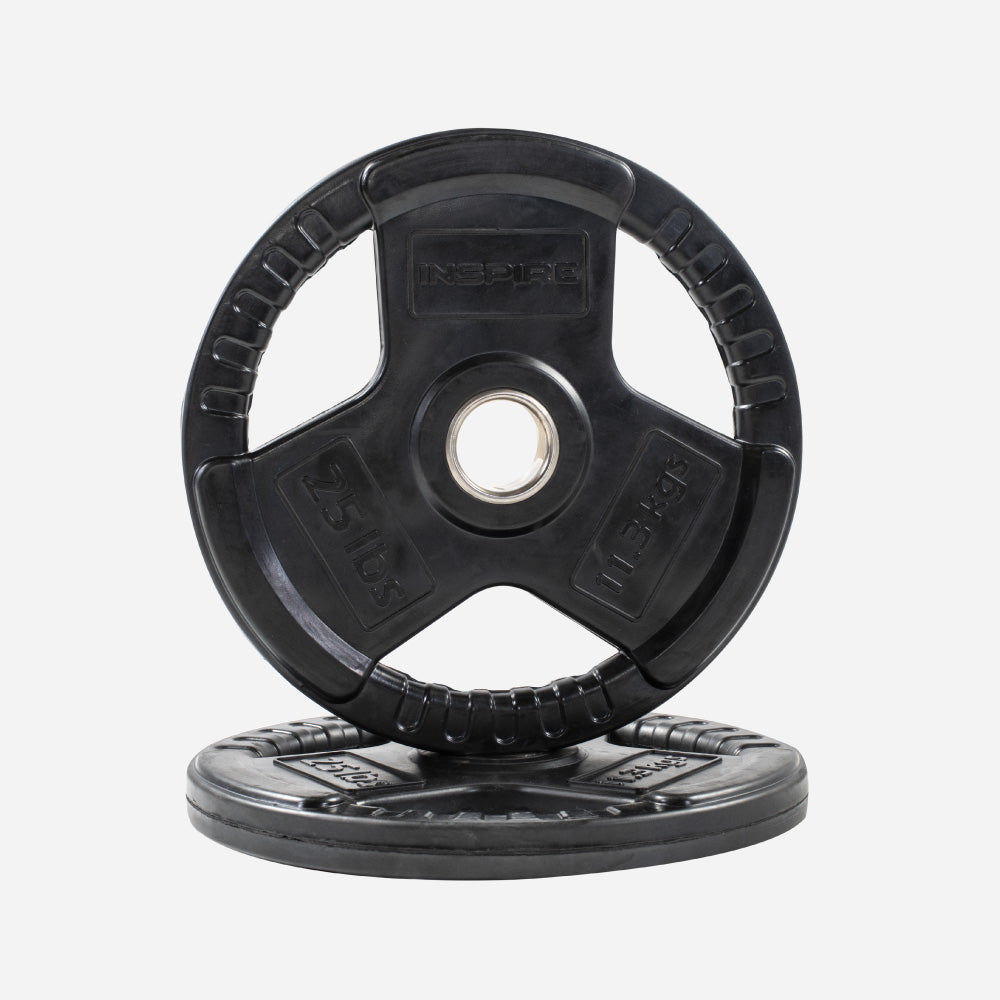 160 LB (10lbs - 45lbs) Rubber Olympic Weight Plate Add-On