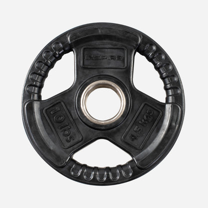 160 LB (10lbs - 45lbs) Rubber Olympic Weight Plate Add-On